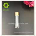 lip gloss form container liquid concealer empty glass tube embossed glass bottle